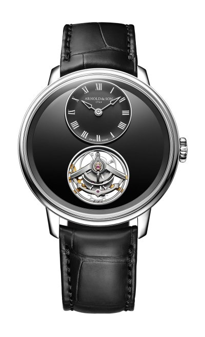 Arnold &amp; Son Ultrathin Tourbillon Platinum Onyx Edition