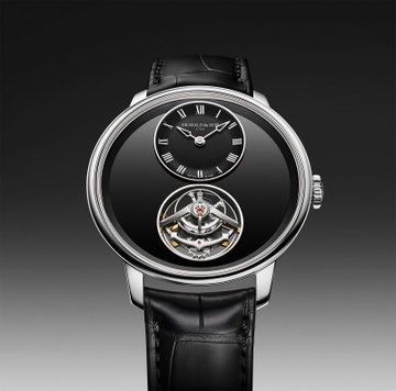 Arnold &amp; Son Ultrathin Tourbillon Platinum Onyx Edition