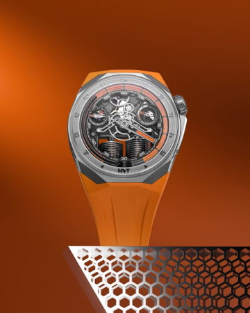 HYT S1 Titanium DLC Orange Millésime Edition