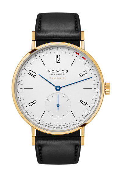 Nomos Glashütte Tangente gold neomatik 38 Update