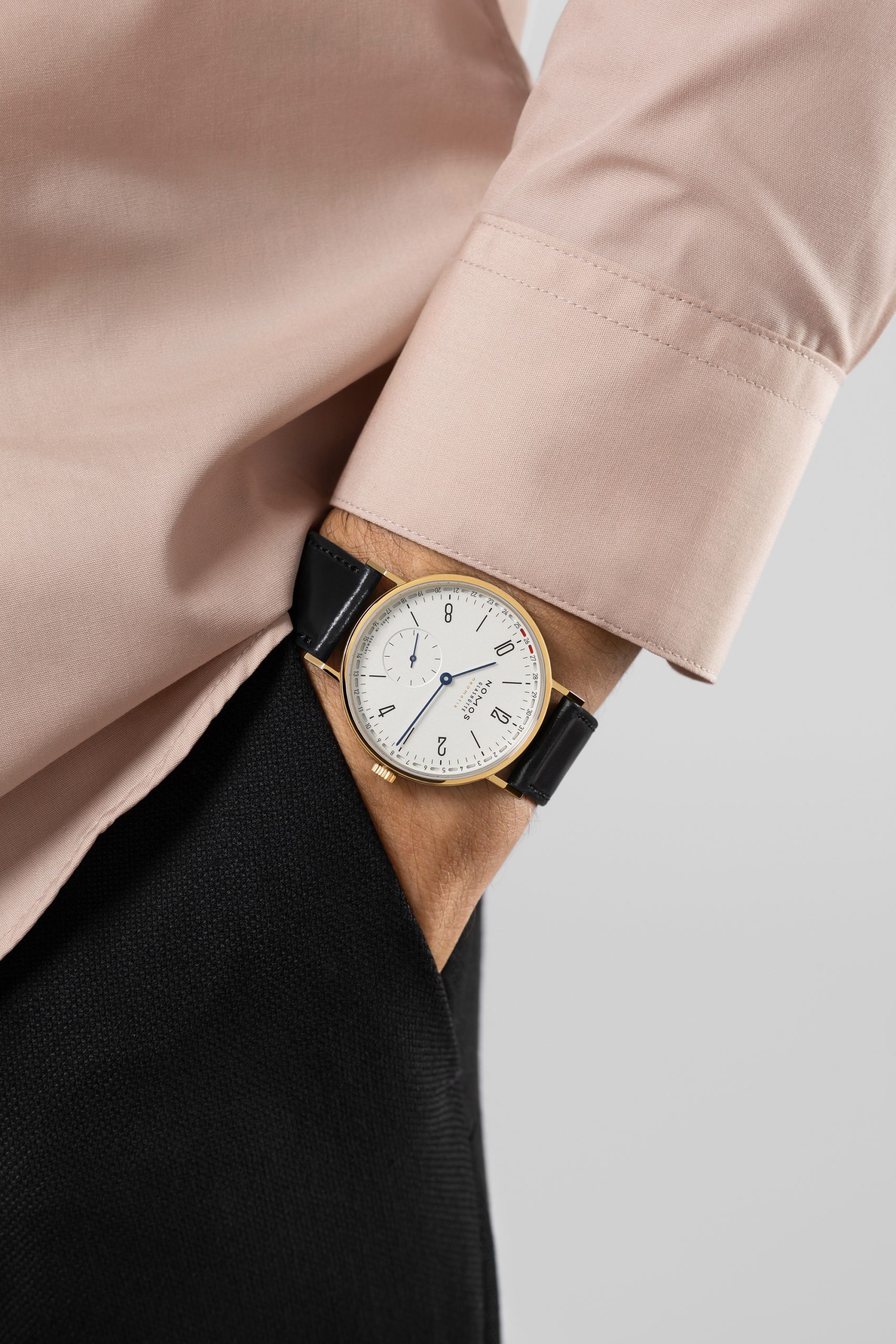 Nomos Glashütte Tangente gold neomatik 38 Update