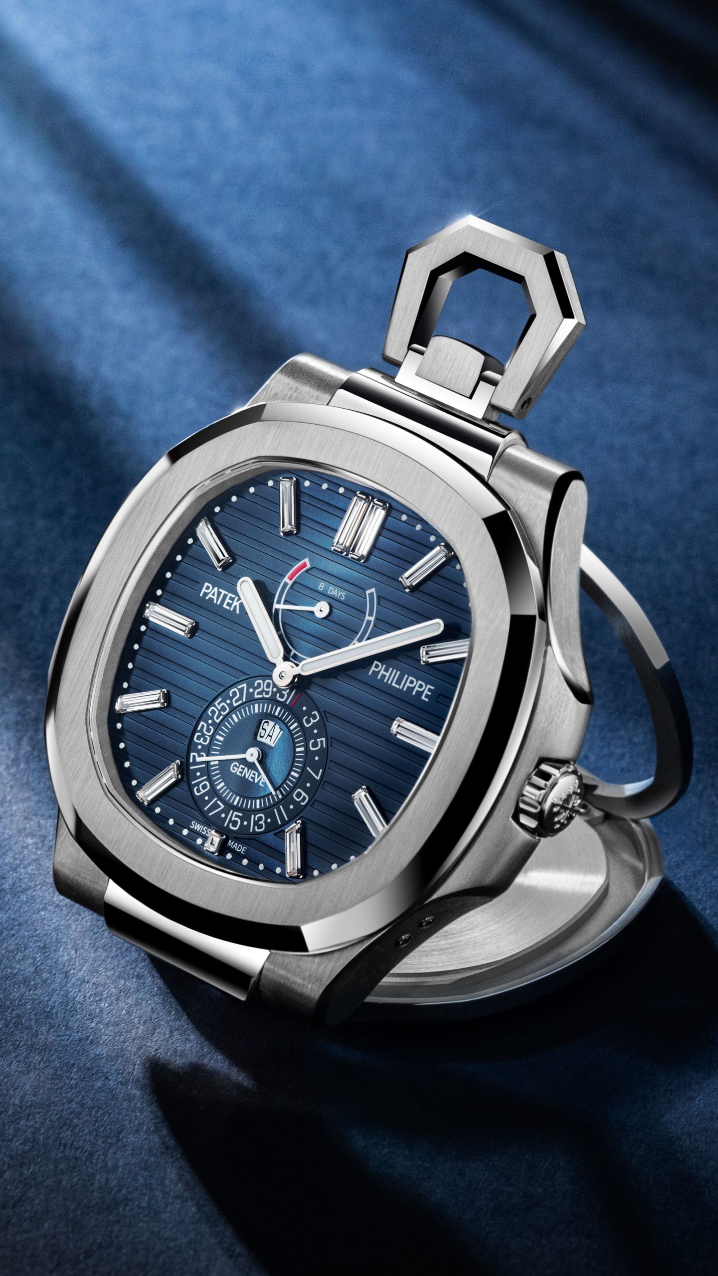 Patek Philippe Nautilus Desk Clock 50th Anniversary