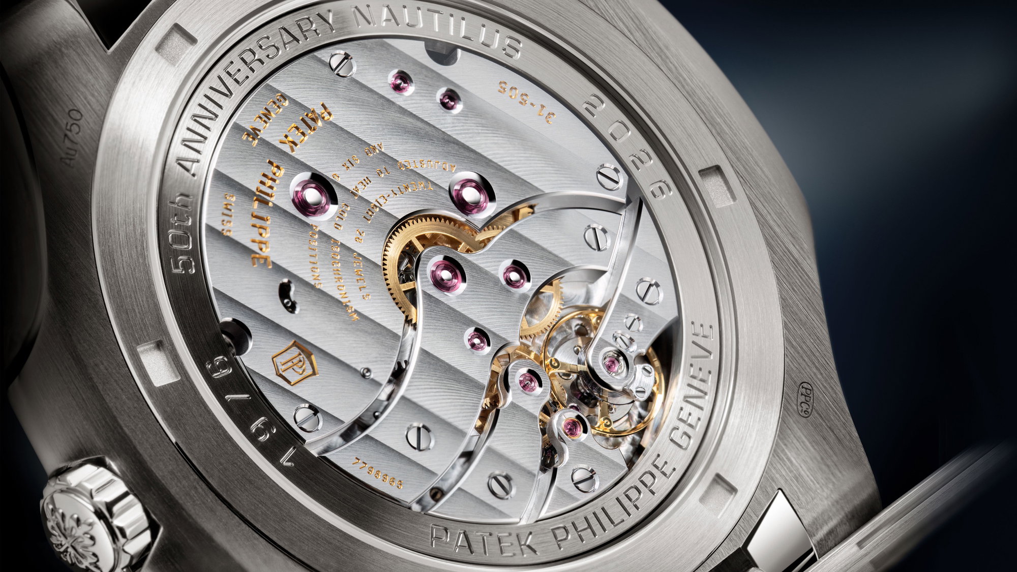 Patek Philippe Nautilus Desk Clock 50th Anniversary – The Watch Pages