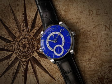 Cyrus Dominion Lapis Blue GMT