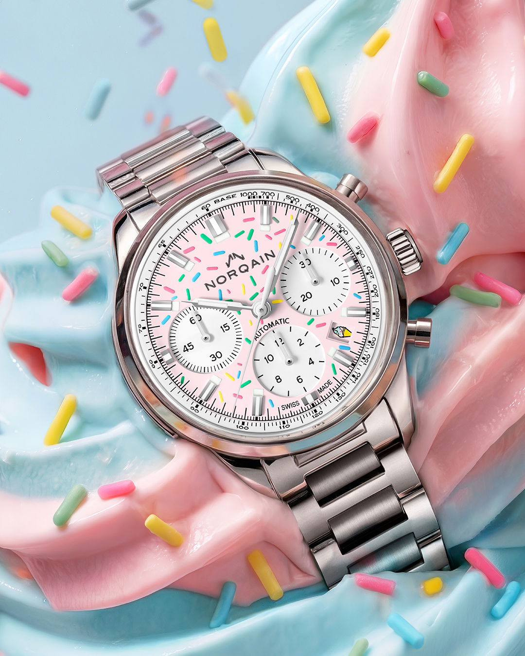 NORQAIN Freedom Chrono Enjoy Life “Sprinkles” Strawberry