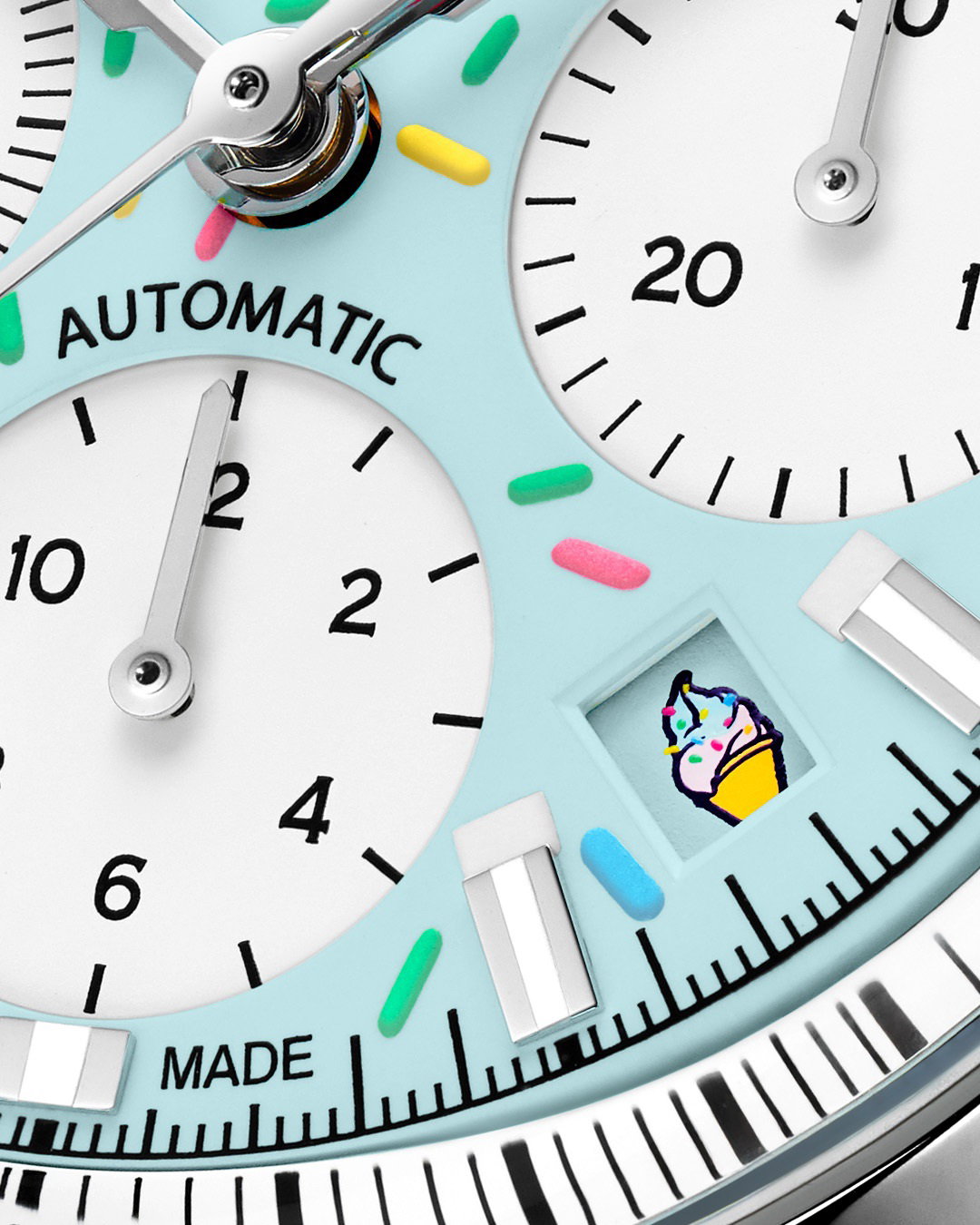 NORQAIN Freedom Chrono Enjoy Life “Sprinkles” Blue Raspberry – The