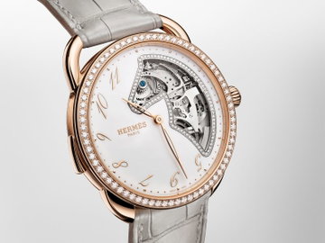 Hermès Arceau Samarcande White Minute Repeater
