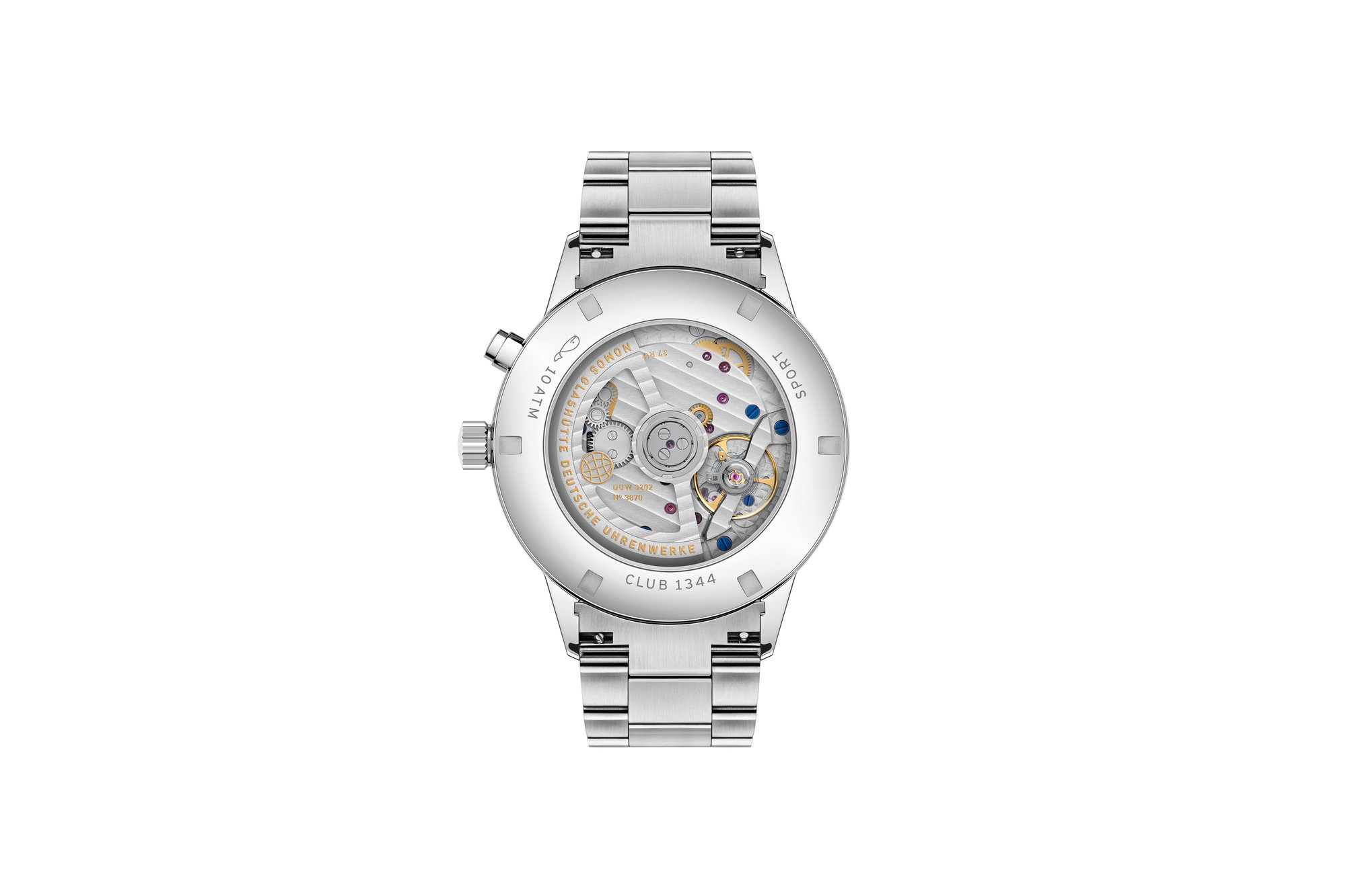Nomos Glashütte Club Sport neomatik Worldtimer white