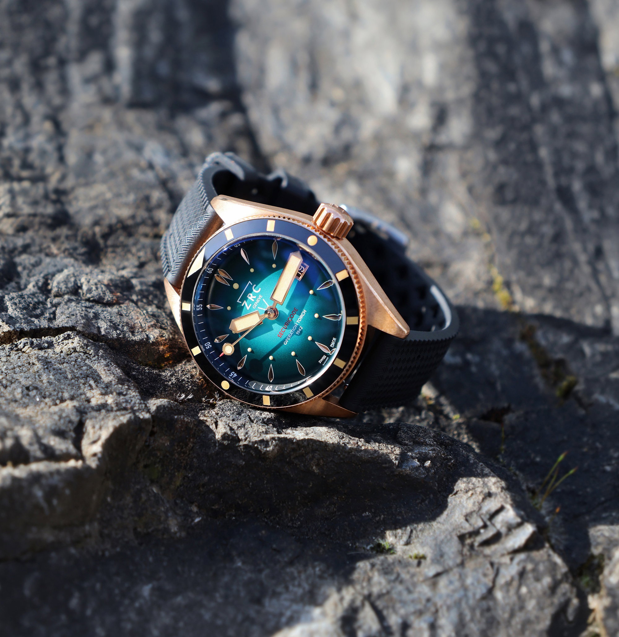 オリゴー ZRC Securicode Bronze Operation Torch Limited Edition – The Watch