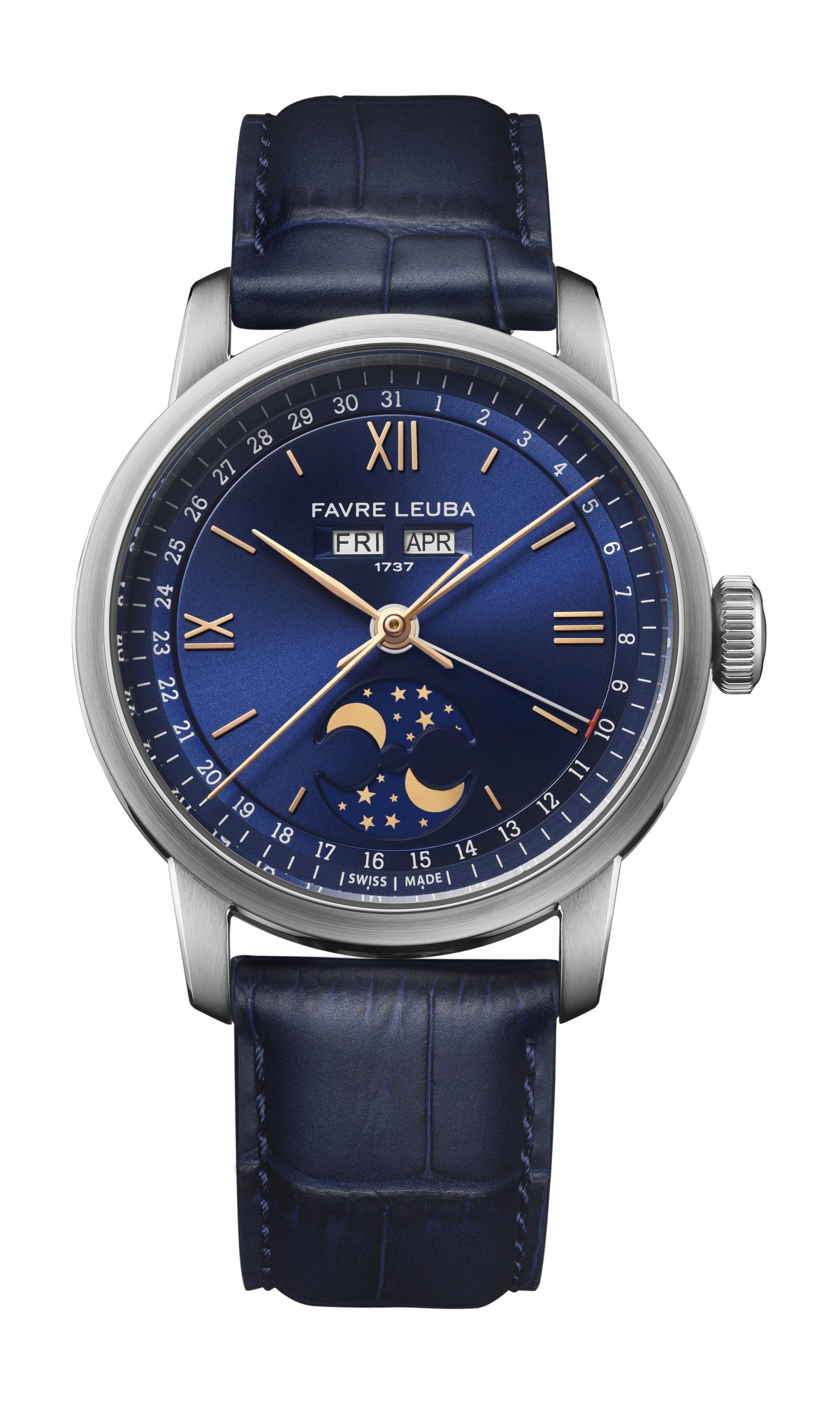 時計ケース スイス Favre-Leuba ファーブル・ルーバ /K479 Favre Leuba 1737 Triple Calendar – The Watch Pages