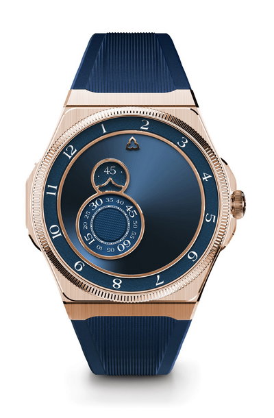 Trilobe Trente-Deux Sunray Blue Rose Gold