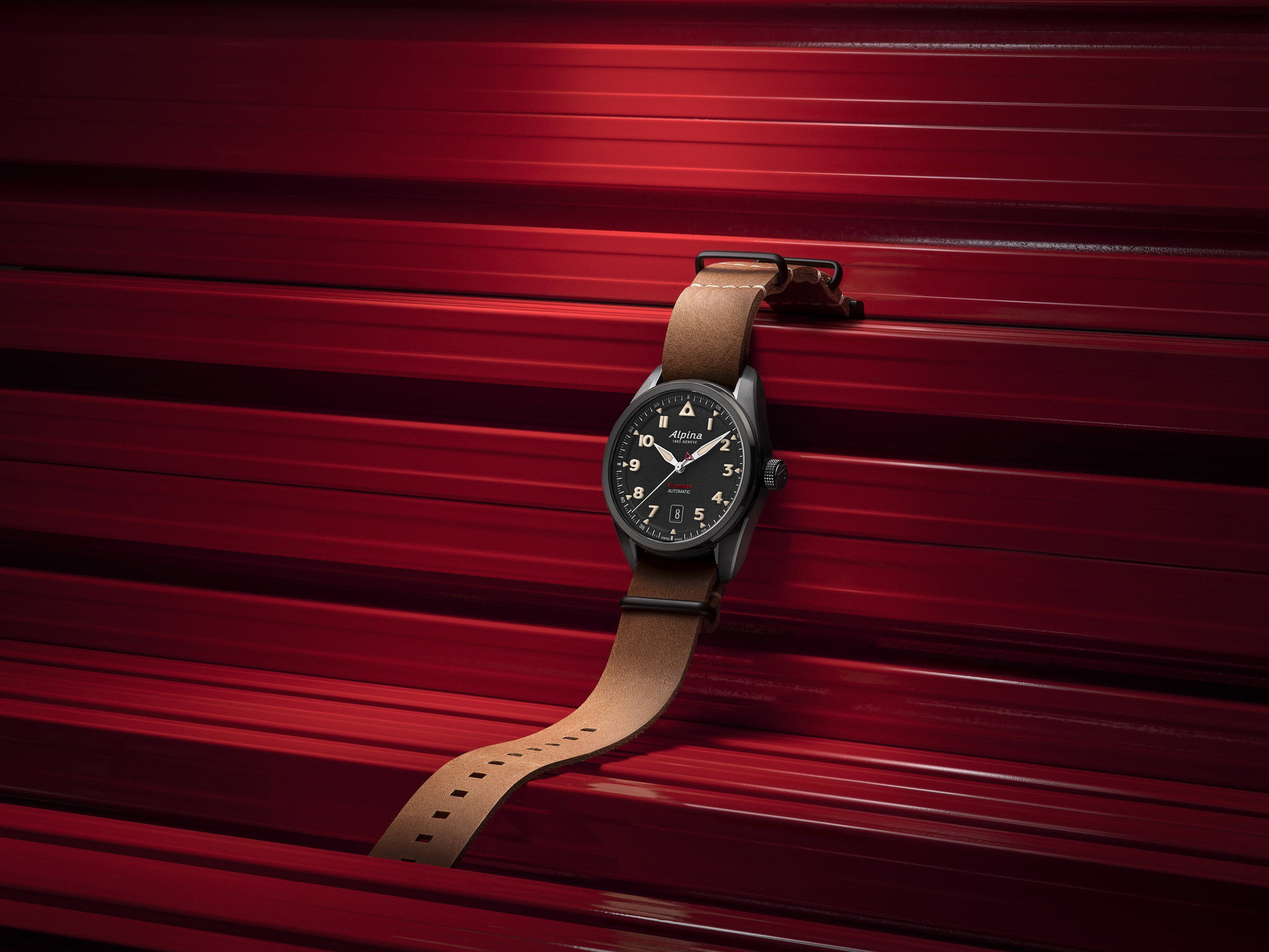 Alpina Startimer Pilot Automatic Black