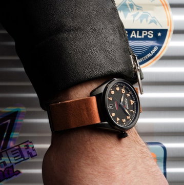Alpina Startimer Pilot Automatic Black