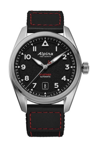 Alpina Startimer Pilot Automatic Black