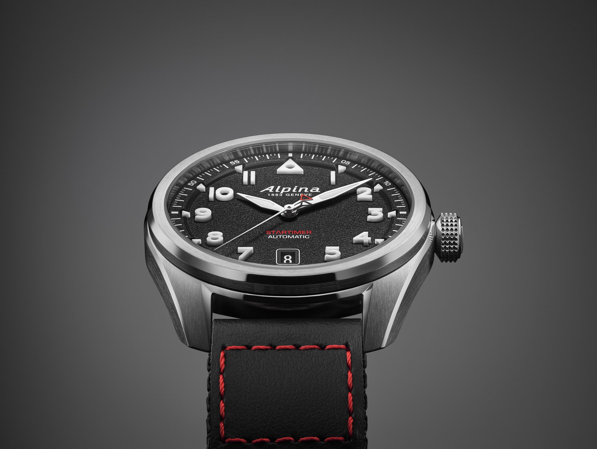 Alpina Startimer Pilot Automatic Black