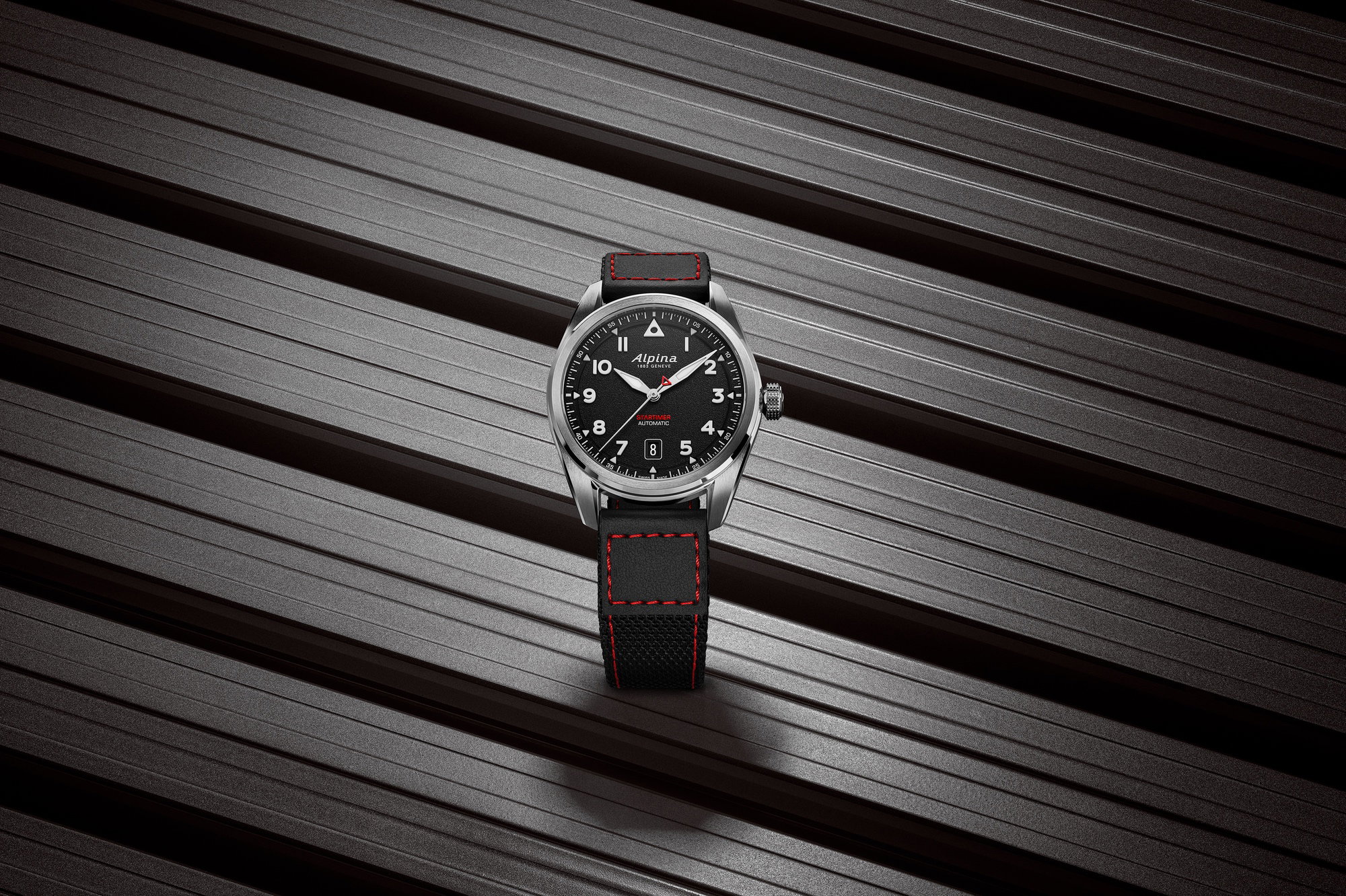 Alpina Startimer Pilot Automatic Black