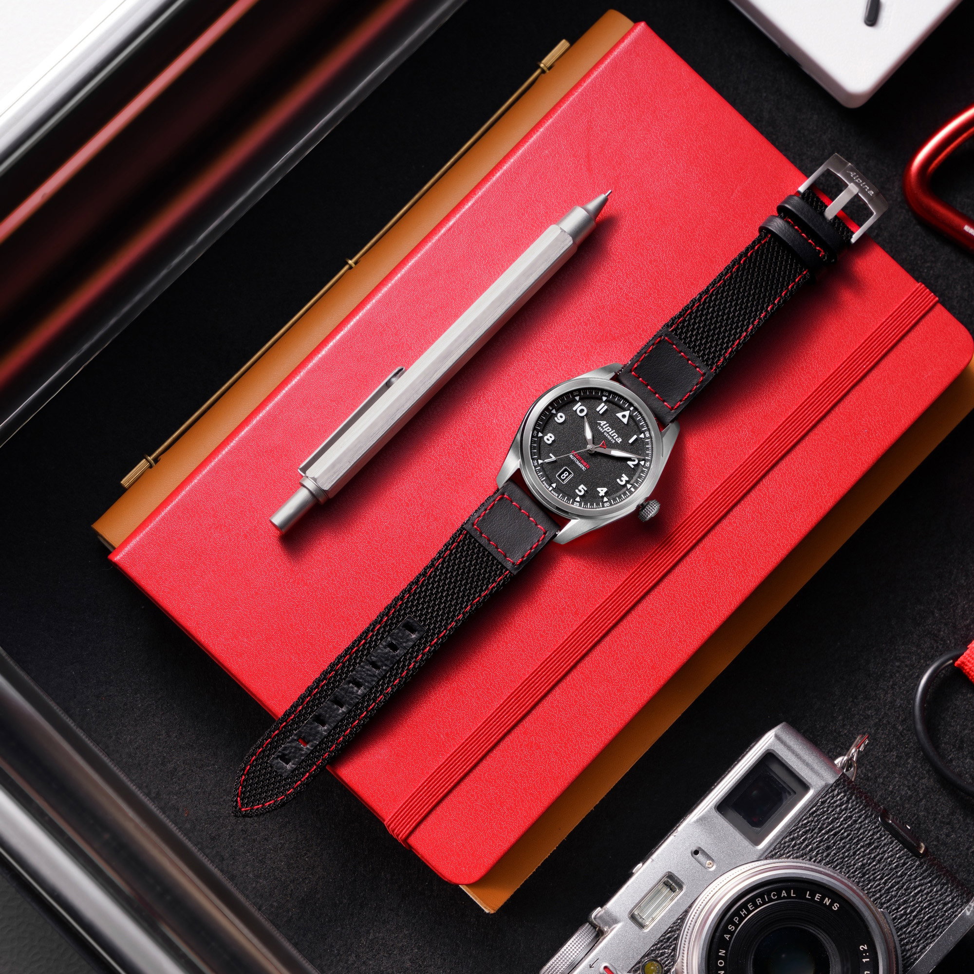 Alpina Startimer Pilot Automatic Black