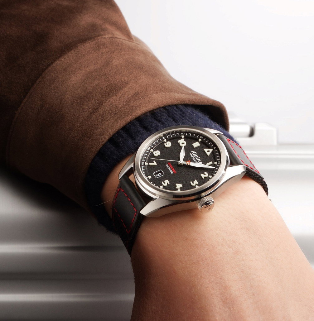 Alpina Startimer Pilot Automatic Black