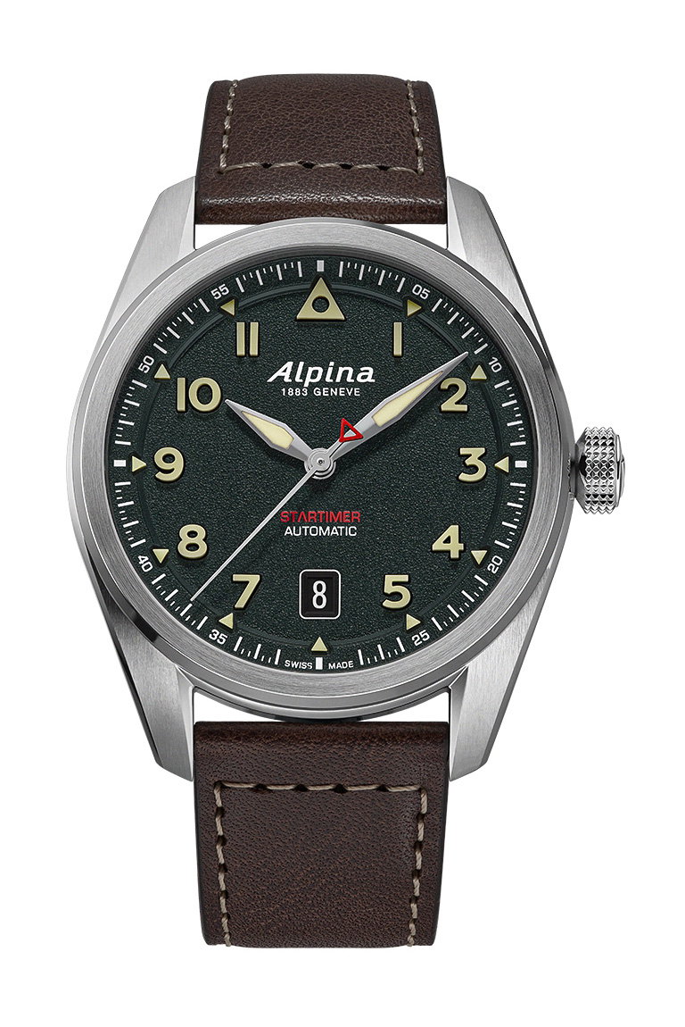 Alpina Startimer Pilot Automatic Green – The Watch Pages