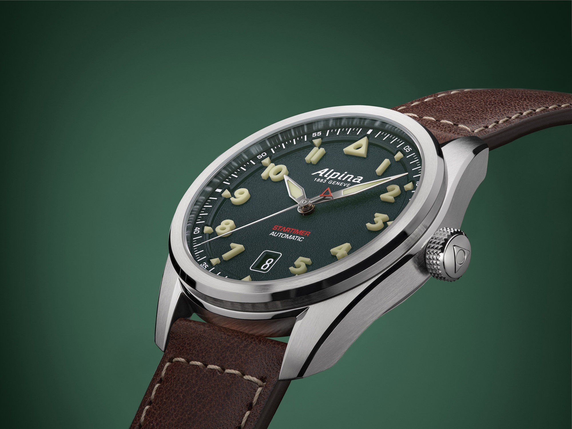 Alpina Startimer Pilot Automatic Green