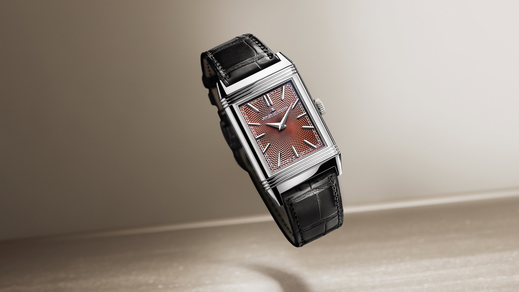 Jaeger-LeCoultre Reverso Tribute Enamel Hokusai Waterfalls Series Rōben Waterfall at Ōyama in Sagami Province