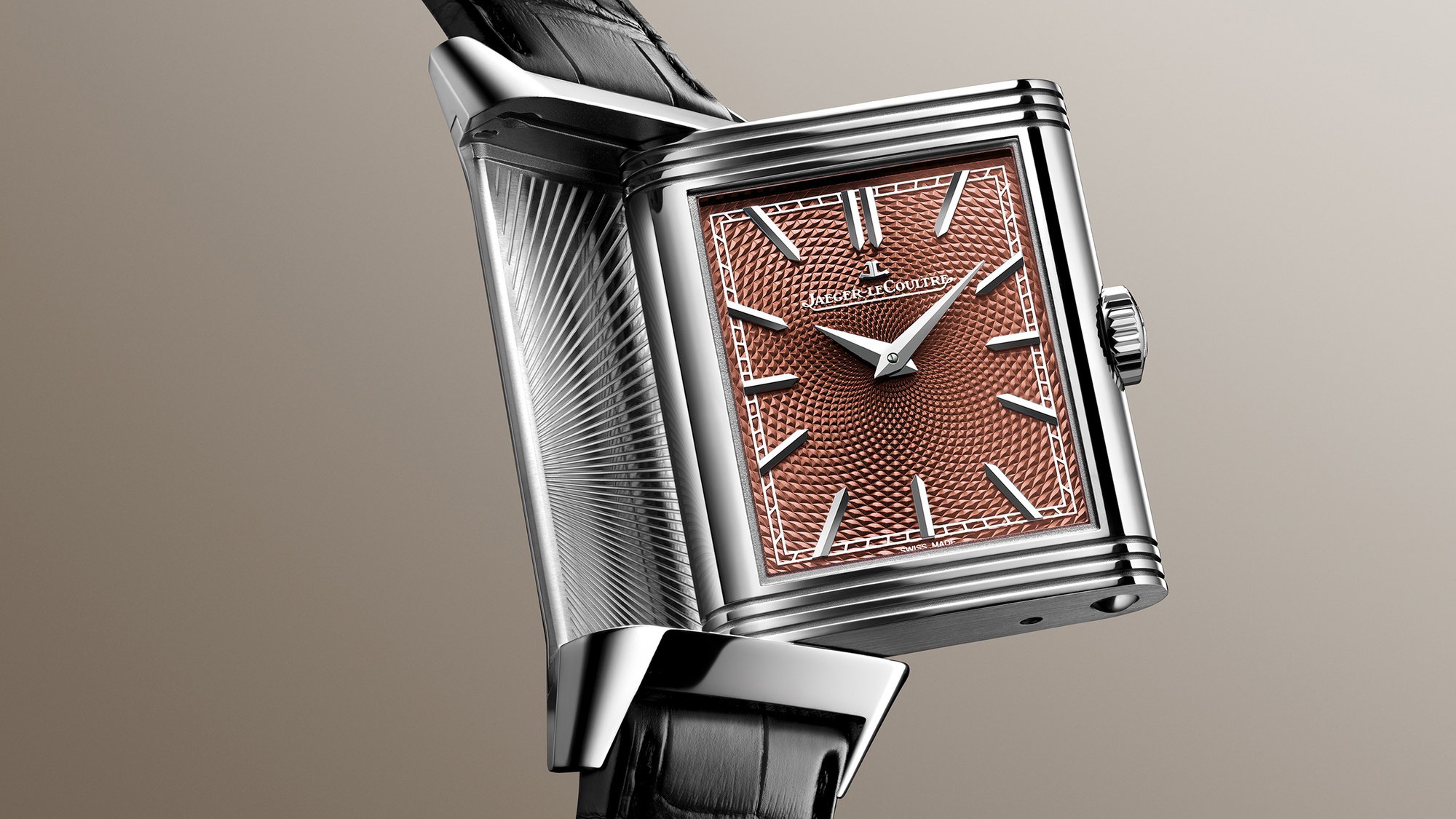 Jaeger-LeCoultre Reverso Tribute Enamel Hokusai Waterfalls Series Rōben Waterfall at Ōyama in Sagami Province