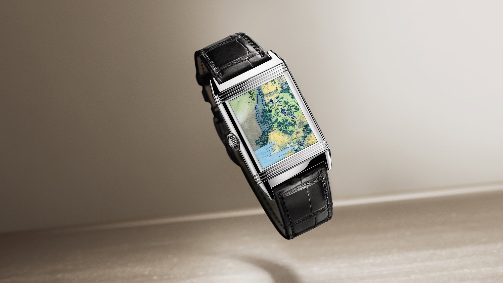 JLG/自画像('95仏/スイス)Blu-ray Jaeger-LeCoultre Reverso Tribute Enamel Hokusai Waterfalls Series