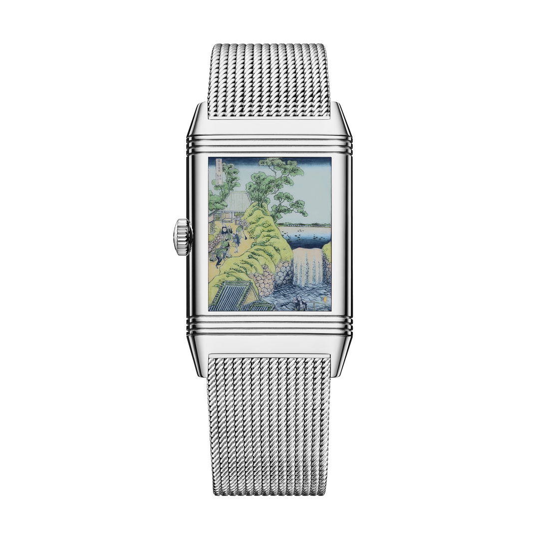 Jaeger-LeCoultre Reverso Tribute Enamel Hokusai Waterfalls Series