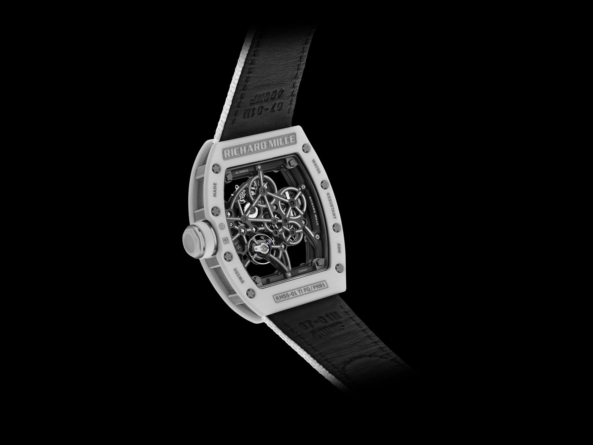 Richard Mille RM 55-01 White Quartz TPT® – The Watch Pages