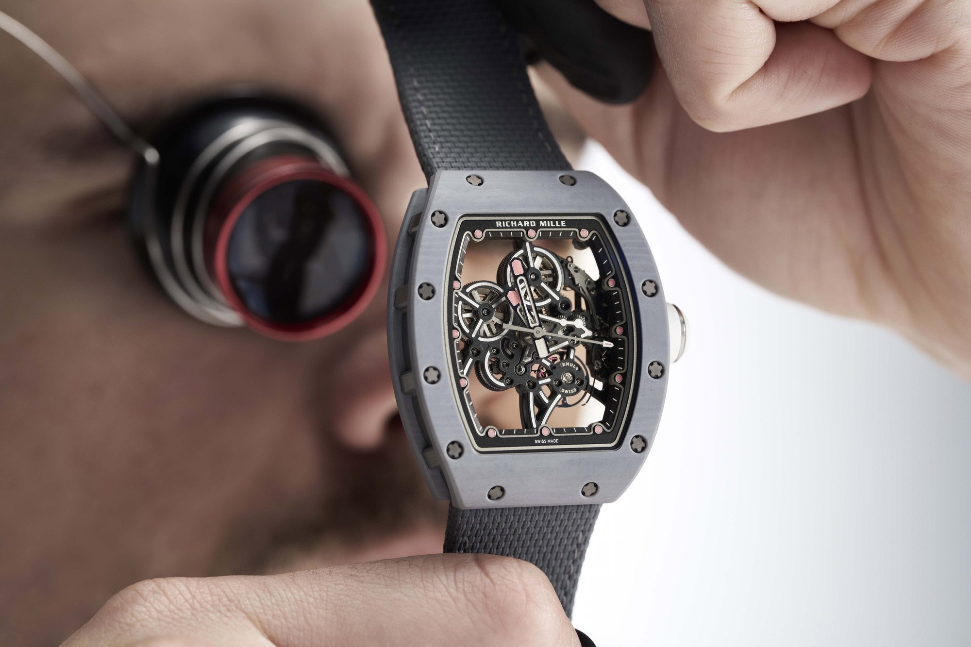 Richard Mille RM 55-01 Grey Quartz TPT® – The Watch Pages