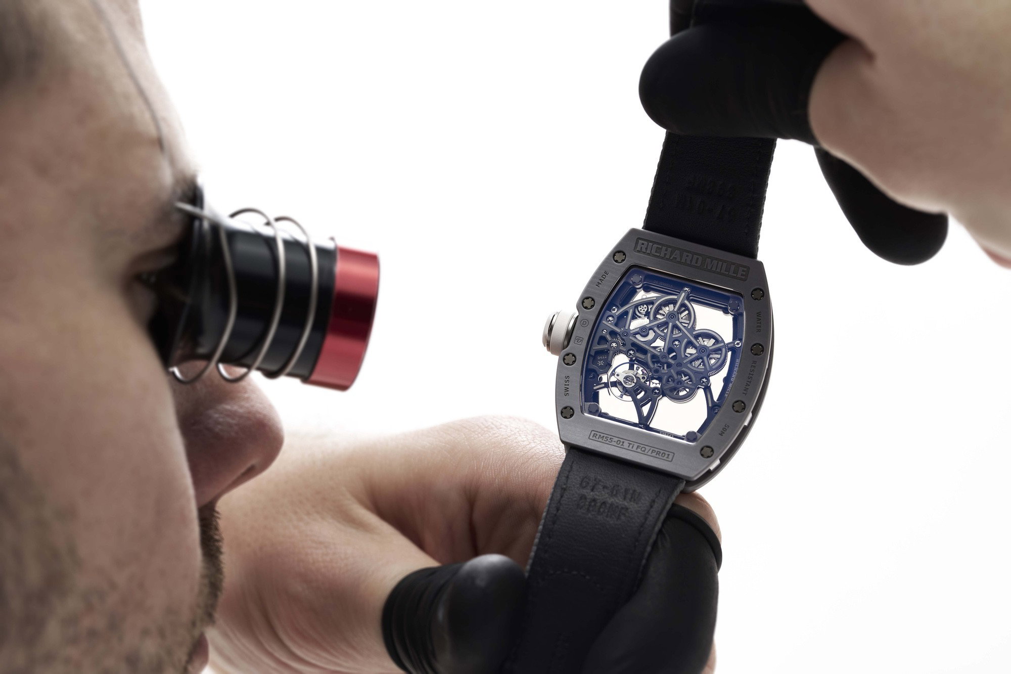 Richard Mille RM 55-01 Grey Quartz TPT® – The Watch Pages