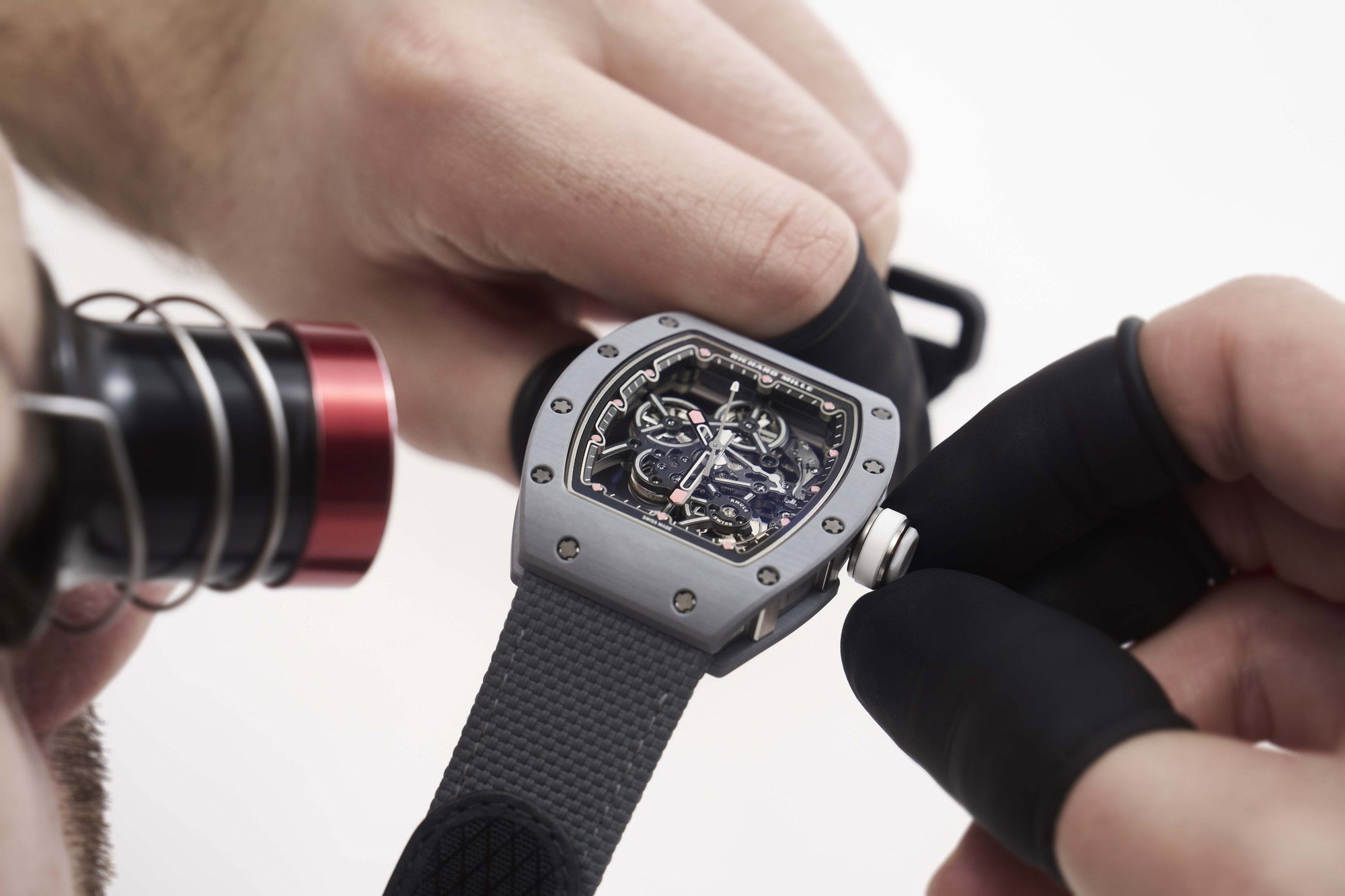 Richard Mille RM 55-01 Grey Quartz TPT® – The Watch Pages