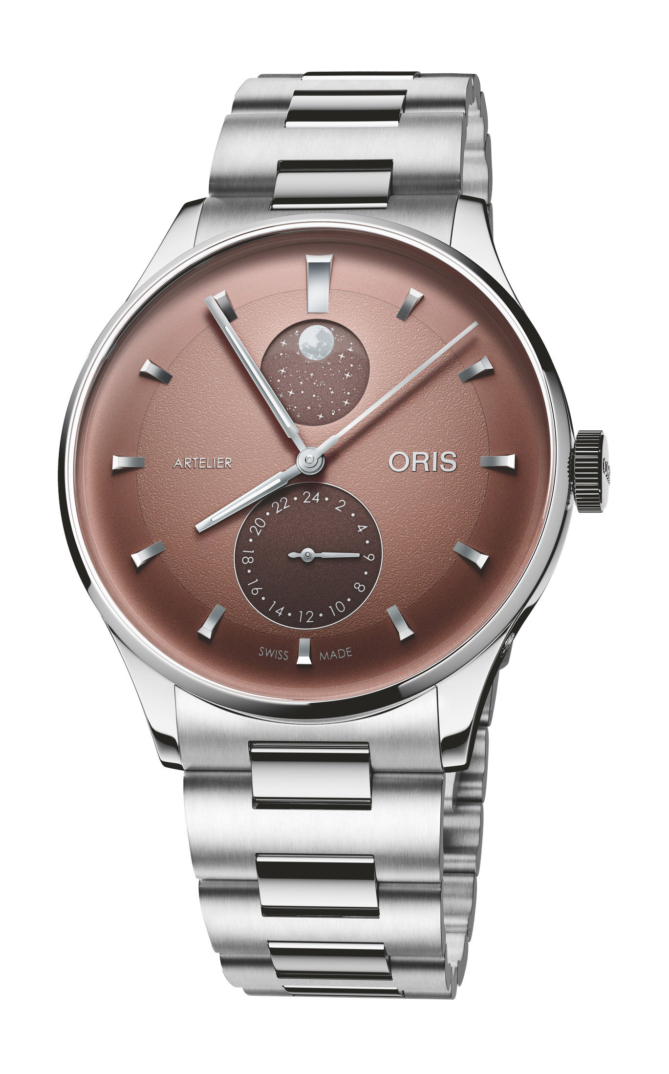 Oris Artelier Complication Chestnut