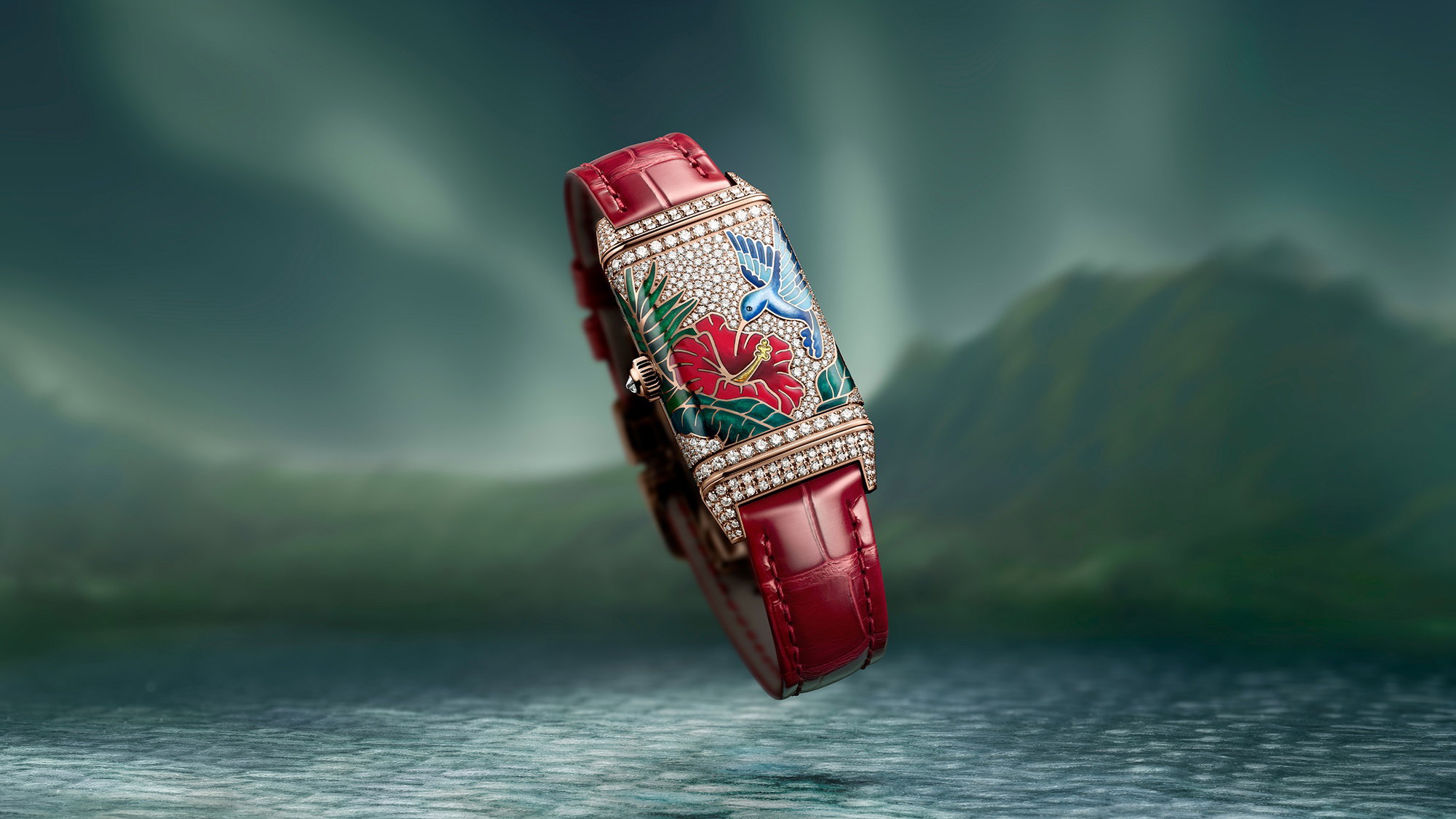 Jaeger-LeCoultre Reverso One Hibiscus Rosa