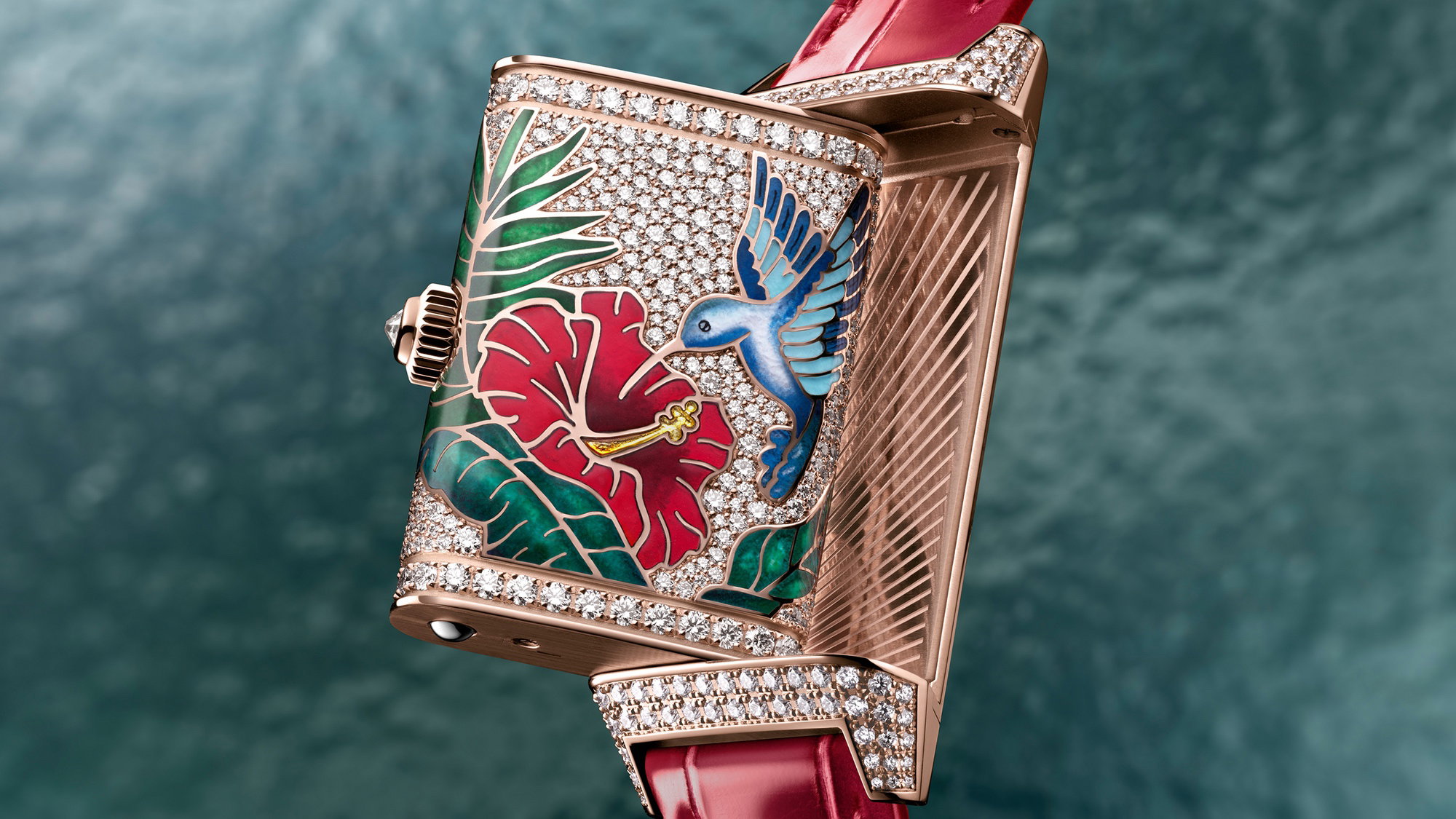 Jaeger-LeCoultre Reverso One Hibiscus Rosa