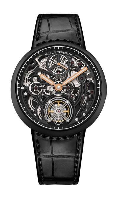 Marco Tedeschi MT1.1 Le Tourbillon 7 Jours Titanium Black