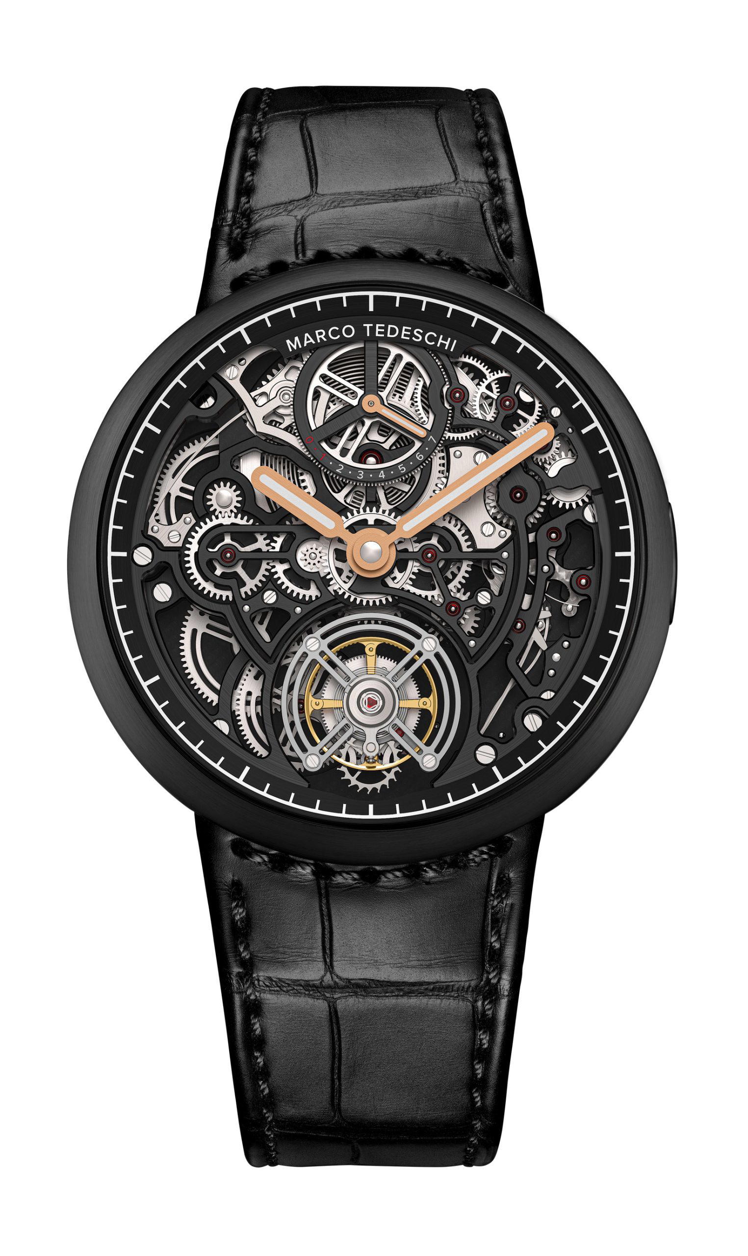 Marco Tedeschi MT1.1 Le Tourbillon 7 Jours Titanium Black