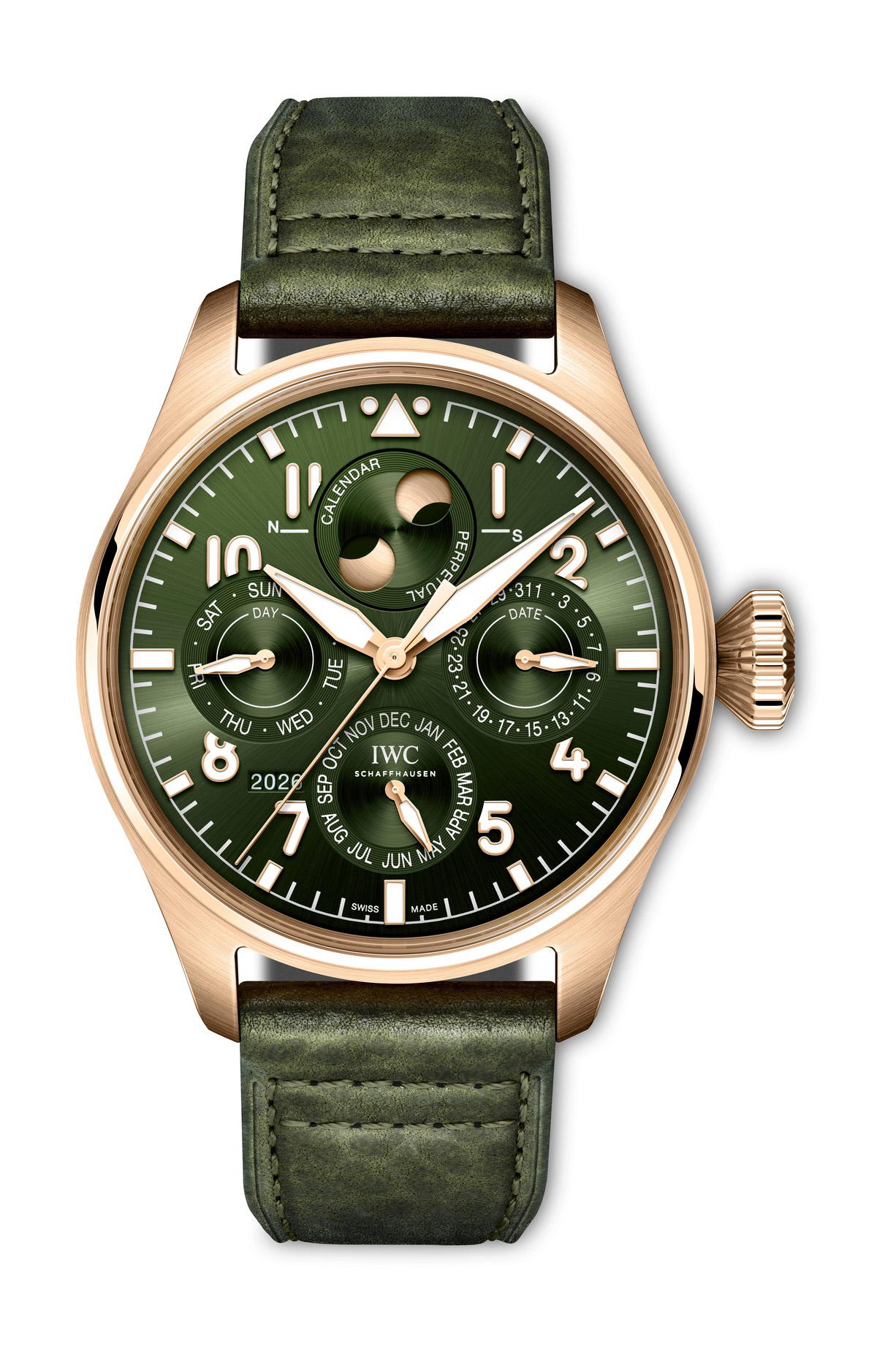 IWC Schaffhausen Big Pilot's Watch Perpetual Calendar Proset