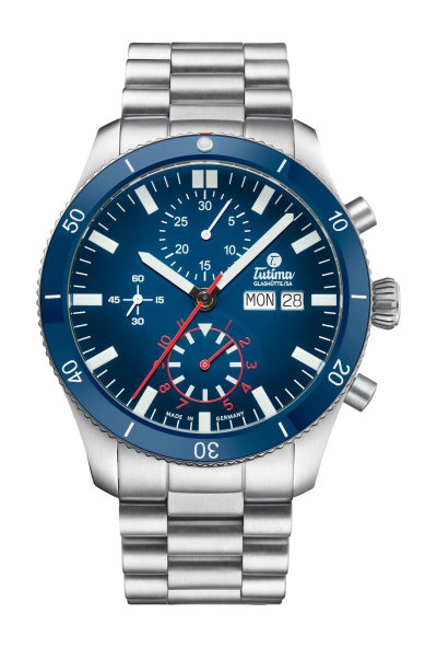 Tutima Glashütte Grand Flieger Airport Chronograph