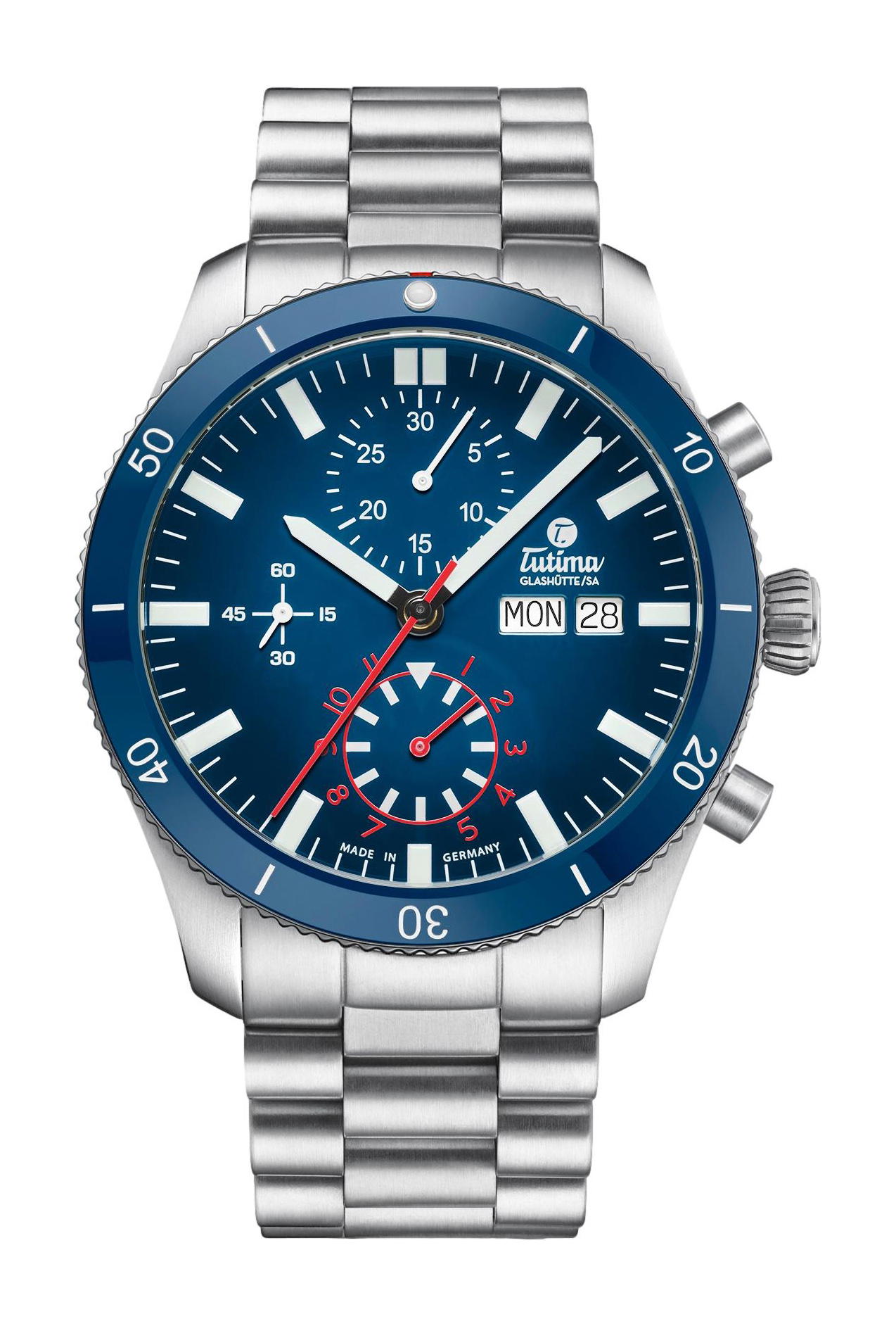 Tutima Glashütte Grand Flieger Airport Chronograph