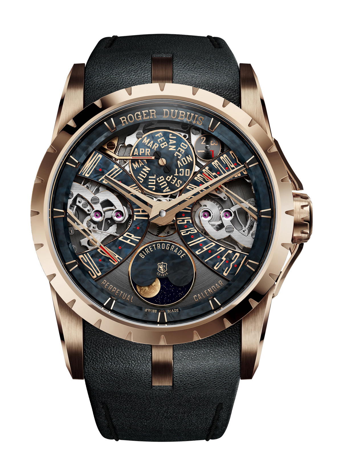 Roger Dubuis Excalibur Bi-Retro Perpetual Calendar