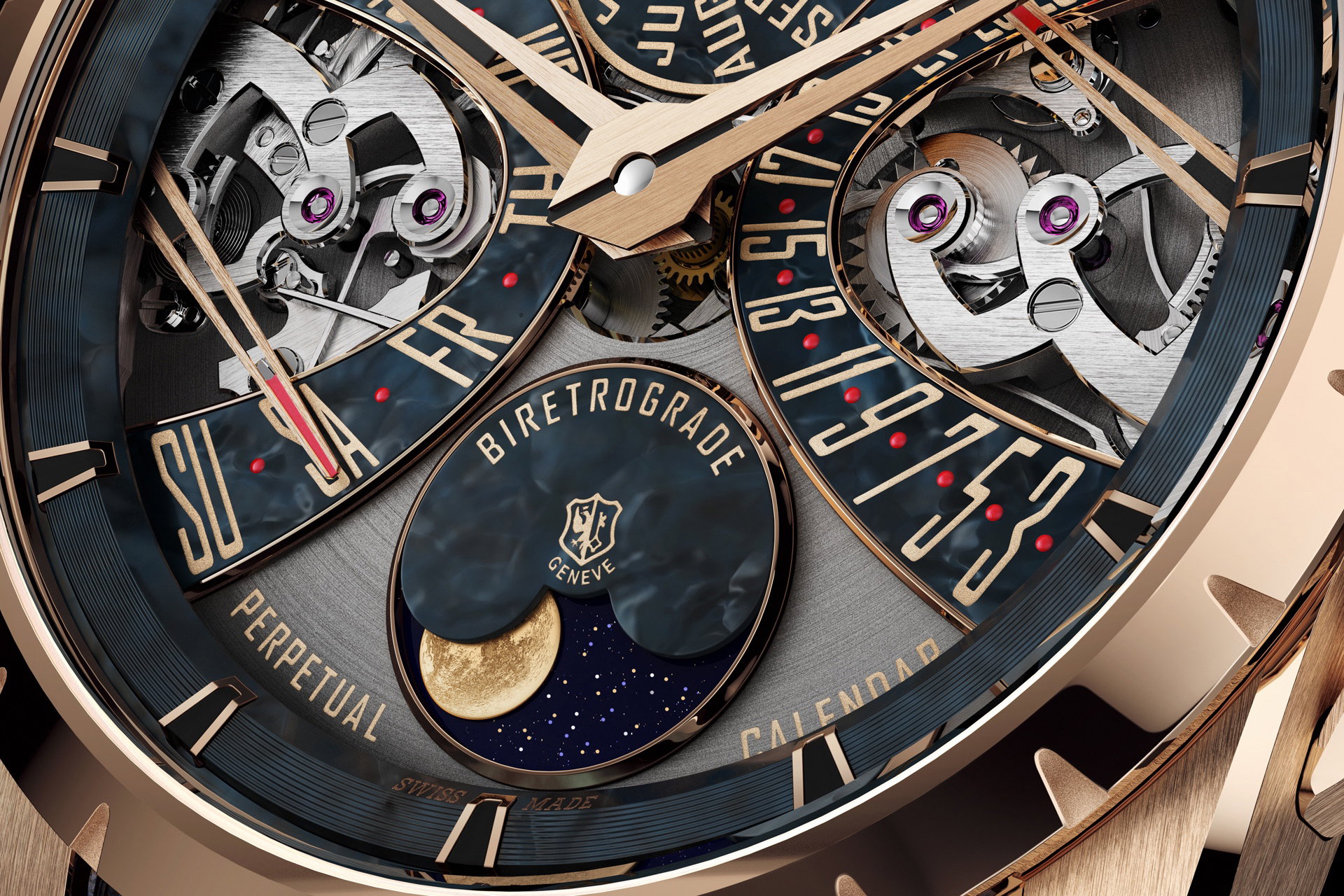 Excalibur Bi-Retro Perpetual Calendar - Image 5
