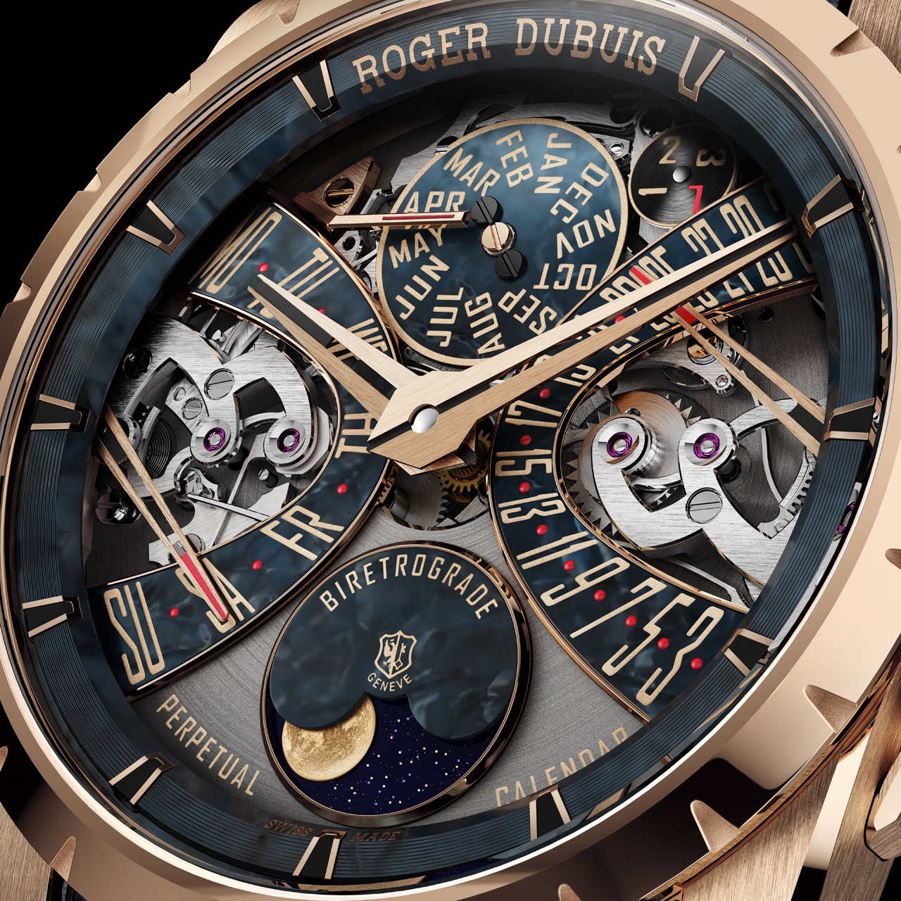 Excalibur Bi-Retro Perpetual Calendar - Image 9