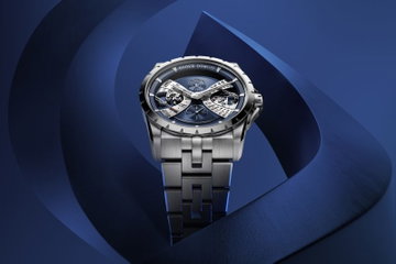 Roger Dubuis Excalibur Bi-Retrograde Steel