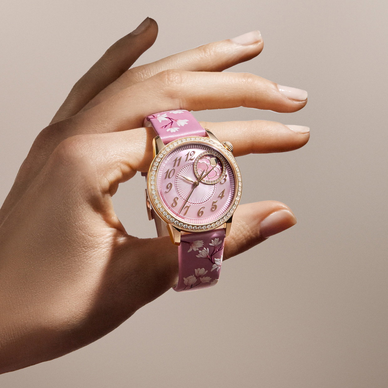 Vacheron Constantin Égérie Moon Phase Spring Blossom