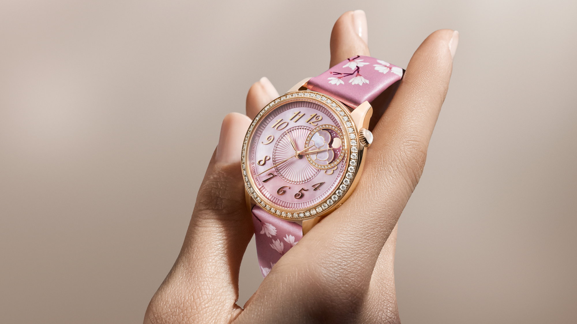 Vacheron Constantin Égérie Moon Phase Spring Blossom