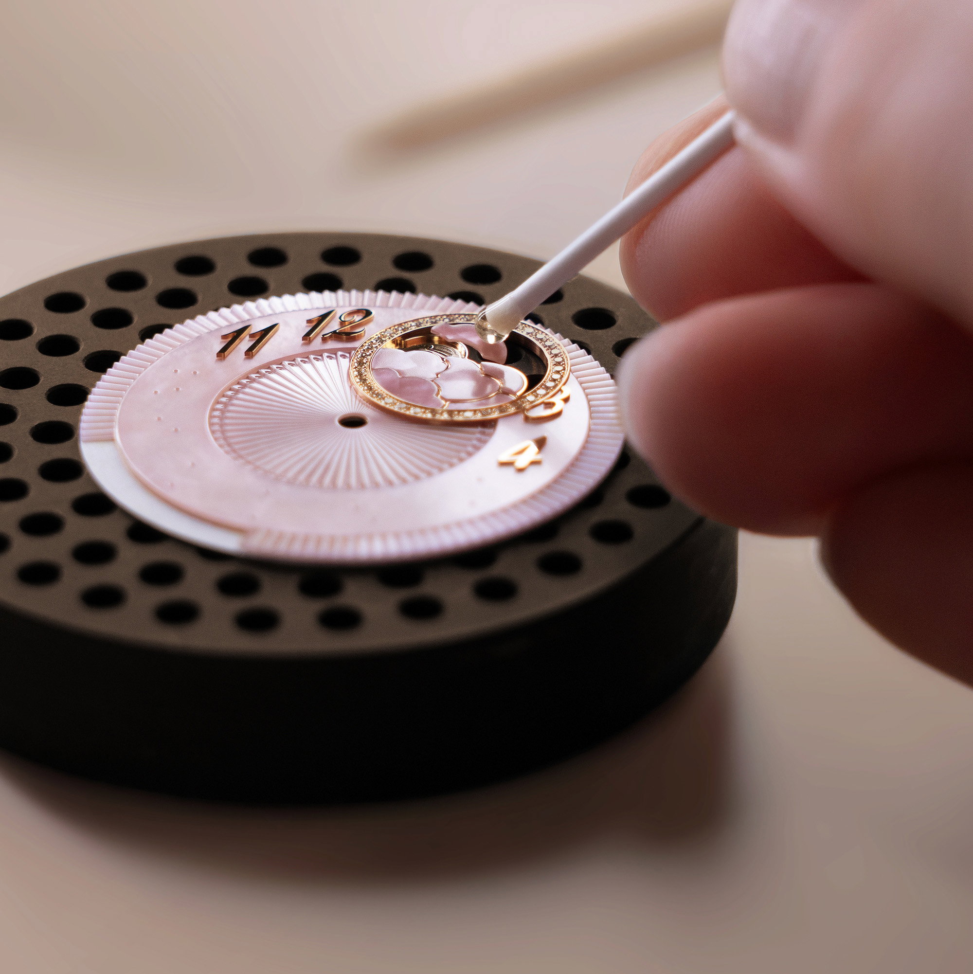Vacheron Constantin Égérie Moon Phase Spring Blossom