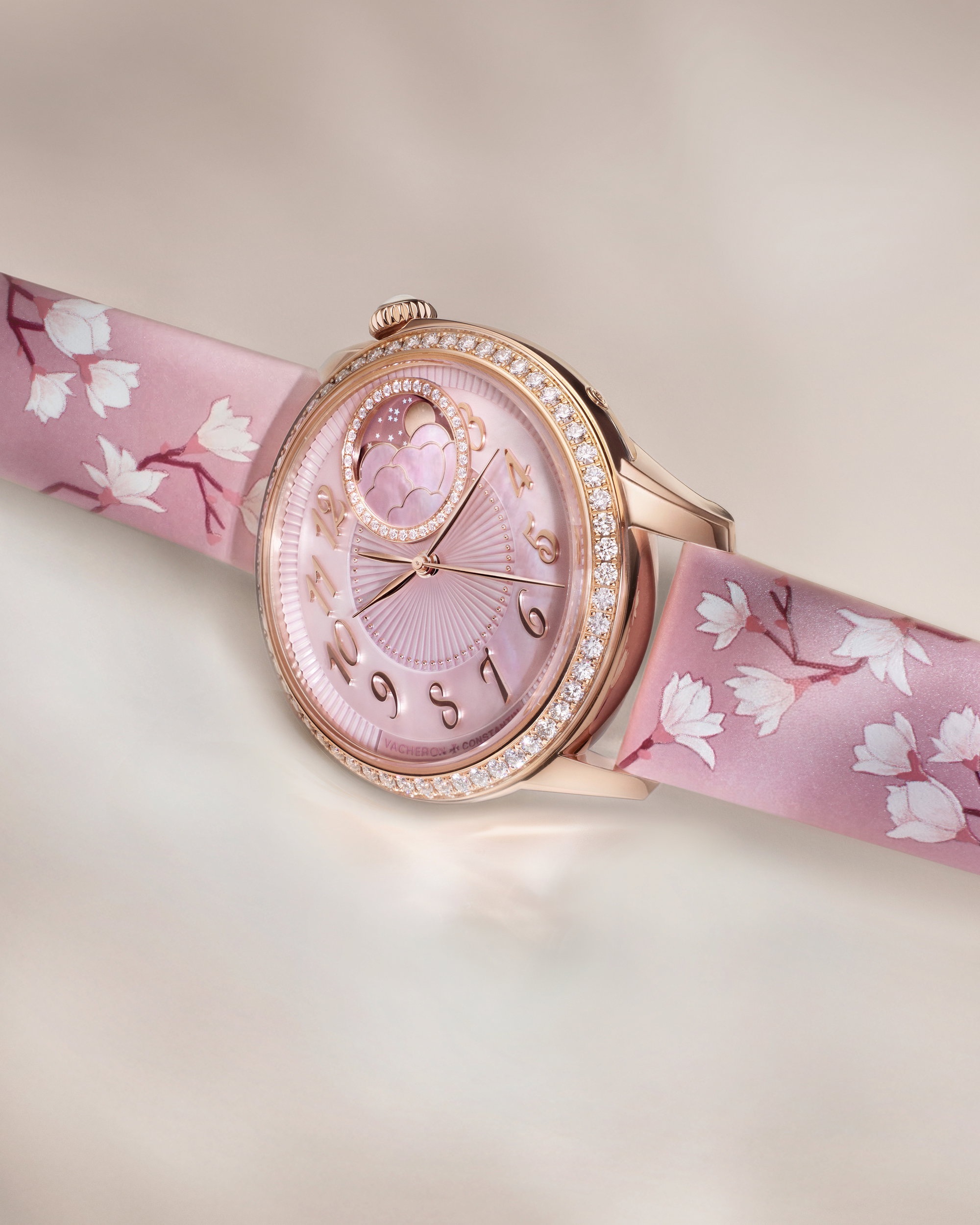 Vacheron Constantin Égérie Moon Phase Spring Blossom