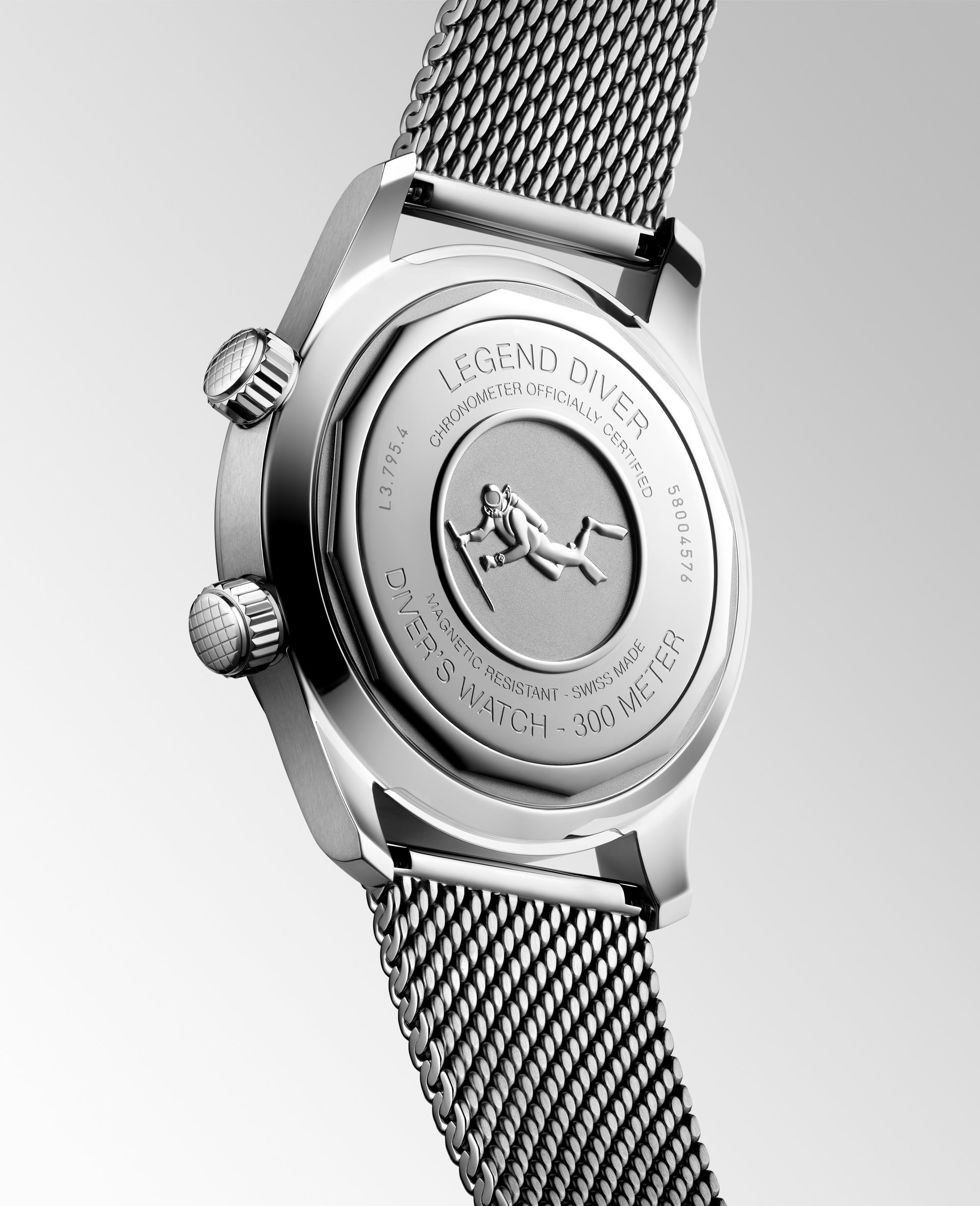 Longines Legend DIver 59 - L3.795.4.59.9 - 4,190 USD – The Watch Pages