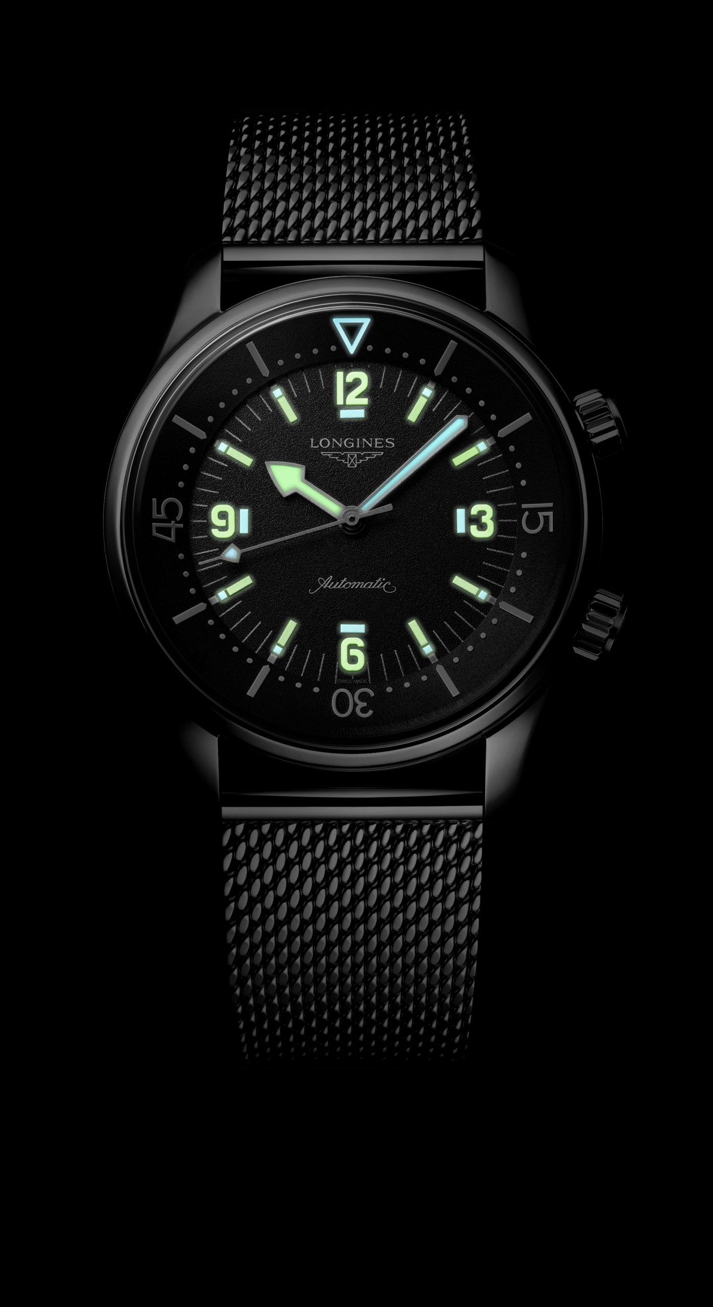 Longines Legend DIver 59 - L3.795.4.59.9 - 4,190 USD – The Watch Pages